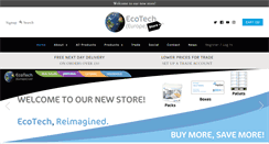 Desktop Screenshot of ecotech-europe.com